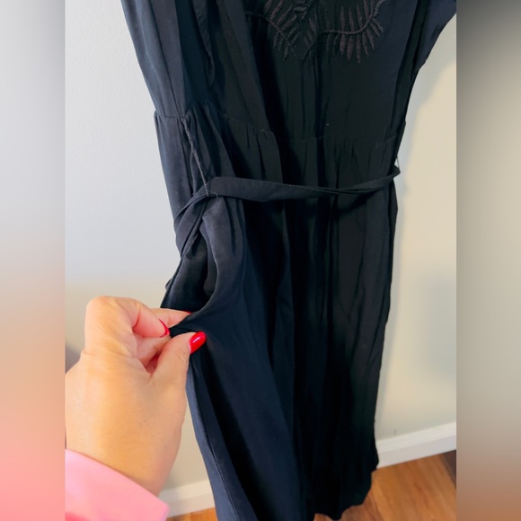 Who what wear embroidered maxi dress  Sz M - Picture 9 of 9